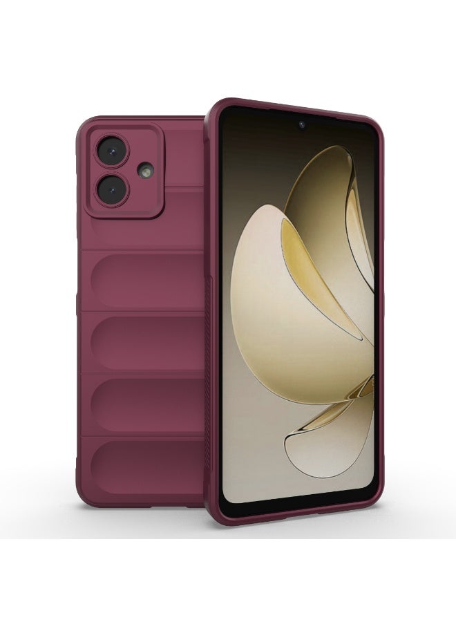 Phantom Shield Silicone Case with Anti-Scratch Soft Microfiber Lining, High Resilience Rubber Full Body Shockproof Cover Compatible with Samsung Galaxy A07 4G (Palm) - Image 1